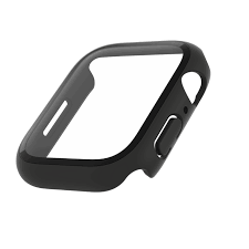 Belkin SCREENFORCE TemperedCurve - Amortiguador para reloj inteligente - screen protector - policarbonato, cristal templado (9H) - negro - para Apple Watch (44 mm, 45 mm)