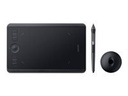 Wacom Intuos Pro Small - Digitalizador - diestro y zurdo - 16 x 10 cm - multitáctil - electromagnético - 6 botones - inalámbrico, cableado - Bluetooth, USB-C - negro