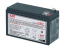 APC Replacement Battery Cartridge #17 - Batería de UPS - 1 x baterías - Ácido de plomo - negro - para P/N: BE850G2, BE850G2-CP, BE850G2-FR, BE850G2-IT, BE850G2-SP, BE850G2-UK, BVN900M1