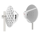 MikroTik Wireless Wire Dish - Puente inalámbrico - GigE, 802.11ad (WiGig) - 802.11ad (WiGig) - 60 GHz - alimentación cc