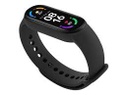 Xiaomi Mi Smart Band 6 - Rastreador de actividad con banda - TPU - negro - tamaño de la muñeca: 155-219 mm - pantalla luminosa 1.56" - Bluetooth - 12.8 g