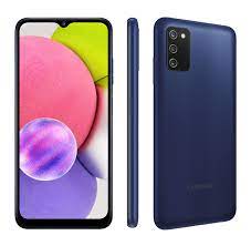 Samsung Galaxy A03s - 4G smartphone - SIM doble - RAM 3 GB / 32 GB - microSD slot - pantalla LCD - 6.5" - 1600 x 720 píxeles - 3 x cámaras traseras 13 MP, 2 MP, 2 MP - front camera 5 MP - negro