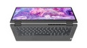 Lenovo IdeaPad Flex 5 14ARE05 81X2 - Diseño plegable - AMD Ryzen 7 4700U / 2 GHz - Win 10 Home 64 bit - Radeon Graphics - 16 GB RAM - 512 GB SSD NVMe - 14" TN pantalla táctil 1920 x 1080 (Full HD) - Wi-Fi 5 - gris platino - kbd: español