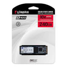 Kingston A400 - SSD - 240 GB - interno - M.2 2280 - SATA 6Gb/s