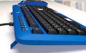 Xtech - Keyboard - Wired - Spanish (Latin American) - USB - Blue - Marvel CA XTK-M401CA