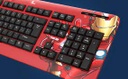 Xtech - Keyboard - Wired - Spanish (Latin American) - USB - Bright red - Marvel XTK-M401IM