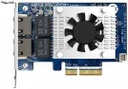 QNAP QXG-10G2TB - Adaptador de red - PCIe 3.0 x4 perfil bajo - 10Gb Ethernet x 2 - para QNAP QSW-2104-2T, QSW-M1208-8C, QSW-M2116P-2T2S, QSW-M408-4C