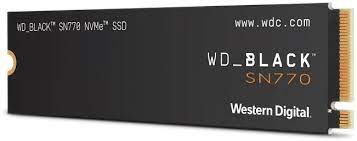 WD_BLACK SN770 WDS100T3X0E - SSD - 1 TB - interno - M.2 2280 - PCIe 4.0 x4 (NVMe)