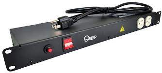 MH-4714 - QUEST REGLETA 10 TOMAS 115 V GRADO INDUSTRIAL