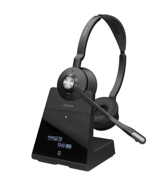 Engage 75 Stereo Mono Powerful Dect headset. Touch buttons and screen.