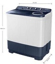 Samsung - Washing machine - 11 K semi-automatic
