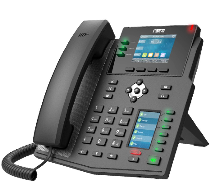 X4U, Fanvil IP Phone black, 78,28