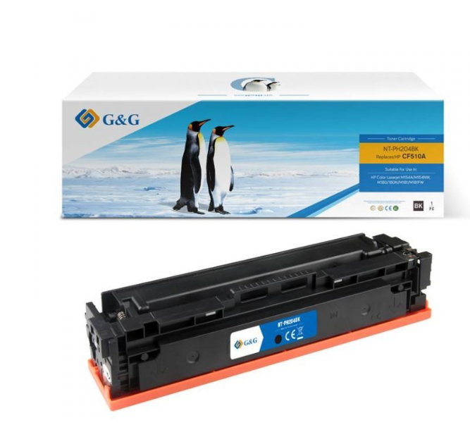 Toner Compatible HP CF510A (204A) Negro Ninestar