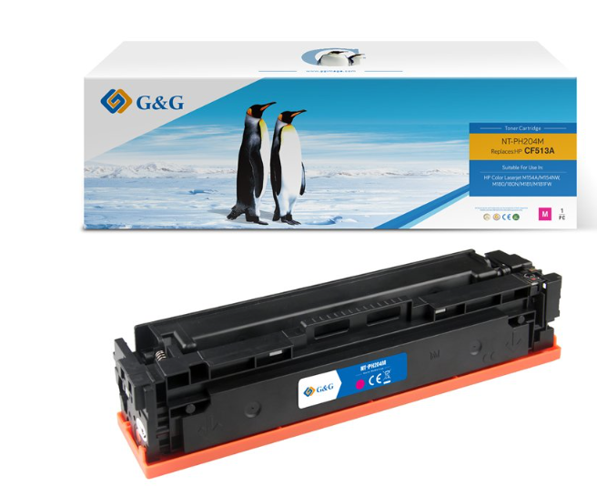 Toner Compatible HP CF513A (204A) Magenta Ninestar