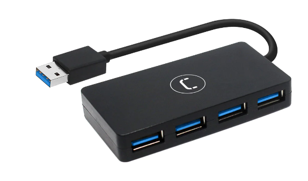 HB1011BK - UNNO 4 PORTS USB HUB 3.0