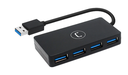 HB1011BK - UNNO 4 PORTS USB HUB 3.0