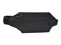 Xiaomi Sports Fanny Pack - Bolsa de cinturón para móviles / llaves / cartera / auriculares / batería / accesorio - tejido, piel artificial, correa de nailon - negro