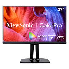 ViewSonic ColorPro VP2785-4K - Monitor LED - 27" - 3840 x 2160 4K UHD (2160p) @ 60 Hz - IPS - 350 cd/m² - 1000:1 - 7 ms - 2xHDMI, DisplayPort, Mini DisplayPort