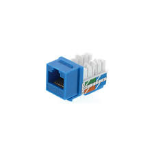 MK6-01B-RJ45 hembra Cat6 azul