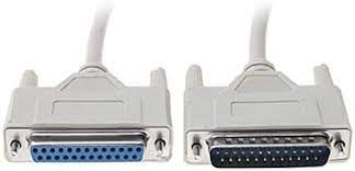 uxcell DB25 - Cable de extensión para impresora paralela (8.5 ft)