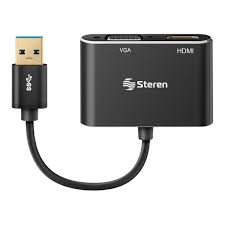 COM-476-ADAPTADOR USB 3.0 A HDMI / VGA