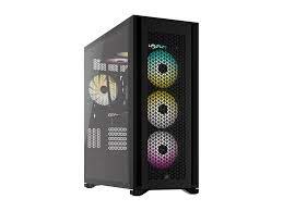 CORSAIR 7000D AIRFLOW - TC - placa ATX extendida - panel lateral con ventana (cristal templado) - sin fuente de alimentación (ATX) - negro - USB/Audio