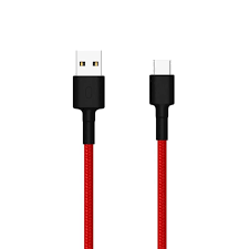 Xiaomi Mi Braided - Cable USB - USB (M) a USB-C (M) - USB 2.0 - 3 A - 1 m - rojo