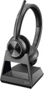 Poly Savi 7320 - 7300 Office Series - sistema de auriculares - en oreja - DECT 6.0 - inalámbrico