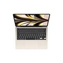 Apple MacBook Air - Notebook - 13.6" - Apple M2 N/A - 8 GB - 256 GB SSD - Apple macOS Monterey - Starlight - MLY13E/A