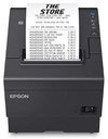 Epson OmniLink TM-T88VII - Impresora de recibos - línea térmica - Rollo (7,95 cm) - 180 ppp - hasta 500 mm/segundo - USB, LAN - cortador - negro