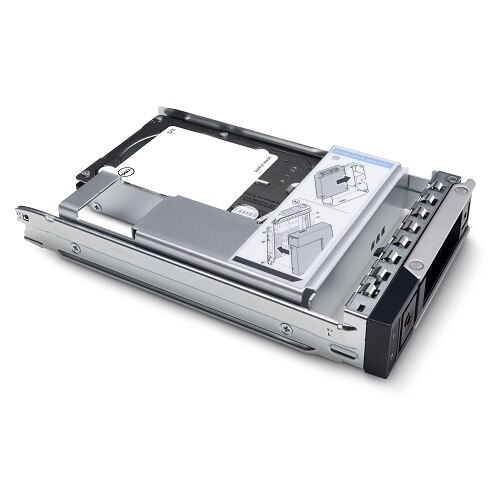 400-ATIO  Dell 600GB 15K RPM SAS 12Gbps 512n 2.5in Hot-plug hard drive 3.5in Hybrid Carrier