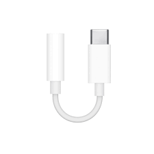 Apple USB-C to 3.5 mm Headphone Jack Adapter - USB-C a adaptador de conexión para auriculares - USB-C macho a miniconector estéreo hembra - para 10.9-inch iPad Air (4th generation); 11-inch iPad Pro (1st generation, 2nd generation, 3rd generation); 12.9-inch iPad Pro (3rd generation, 4th generation, 5th generation); iPad mini (6th generation)