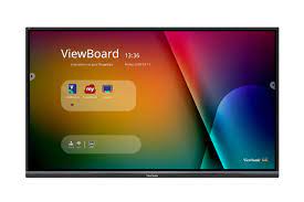 ViewSonic ViewBoard IFP7550 Interactive Flat Panel - 75" Clase diagonal pantalla LCD con retroiluminación LED - interactivo - con capacidad para PC con ranura opcional y pantalla táctil (multitáctil) - 4K UHD (2160p) 3840 x 2160