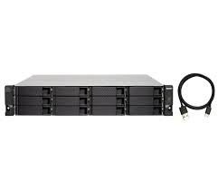 TL-R1200C-RP (USB) - QNAP TL-R1200C-RP-US 12 Bay Rackmount USB Negro soporte para rack