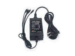 Folksafe - Power adapter kit - 4-channel 12VDC 5A