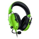 Razer BlackShark V2 X - Auricular - tamaño completo - cableado - conector de 3,5 mm - aislamiento de ruido - verde razer