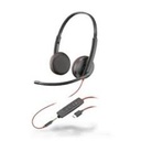Poly Blackwire C3225 USB-C - 3200 Series - auricular - en oreja - cableado - conector de 3,5 mm, USB-C - aislamiento de ruido