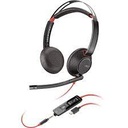 Poly Blackwire 5220 - 5200 Series - auricular - en oreja - cableado - conector de 3,5 mm, USB-C - Certificado para Equipos de Microsoft