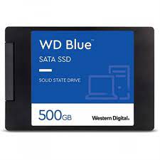 WD Blue SA510 WDS500G3B0A - SSD - 500 GB - interno - 2.5" - SATA 6Gb/s - azul