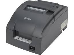 C31C514653-impresora de recibos Dor Matrix, 9 pines, interfaz 802.11B, autocortador y diario de extracción, con fuente de alimentación, gris oscuro