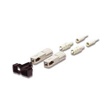 FC1-SC-MM-B80 - SIEMON Conector de Fibra Óptica SC Duplex, Epoxico, Fibra Recubierta, Multimodo, Botas Color Negro y Beige