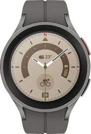 Samsung Galaxy 5 pro - Smart watch - Titanium gray