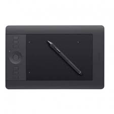 Wacom Intuos Pro Small - Digitalizador - diestro y zurdo - 15.75 x 9.84 cm - electromagnético - 6 botones - inalámbrico, cableado - USB - negro