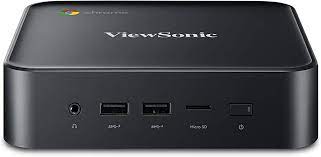 ViewSonic NMP760 - Miniordenador - 1 x Celeron 5205U / 1.9 GHz - RAM 8 GB - SSD - eMMC 64 GB - UHD Graphics - GigE - Chrome OS - monitor: ninguno