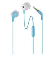 JBL Endurance RUN - Auriculares internos con micro - en oreja - cableado - teal