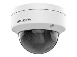 Hikvision Value Series Hikvision Value Series - Cámara de vigilancia de red - cúpula - resistente al polvo / resistente al agua / antivandalismo - color (Día y noche) - 2 MP - 1920 x 1080 - montaje M12 - focal fijado - LAN 10/100 - MJPEG, H.264, H.265, H.265+, H.264+ - CC 12 V / PoE