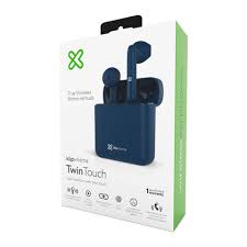 Klip Xtreme - KTE-250BL - True wireless earphones - Para Home audio / Para Portable electronics / Para Tablet / Para Cellular phone - Wireless - Wls Charging - 21h