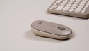 Logitech - Mouse - Wireless - Almond - M350 Pebble Milk