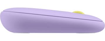 Logitech - Mouse - Wireless - Lavender - M350 Pebble Wireless