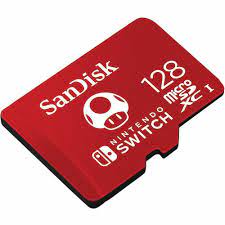 SanDisk - Flash memory card - microSDXC UHS-I Memory Card - 128 GB - Nintendo